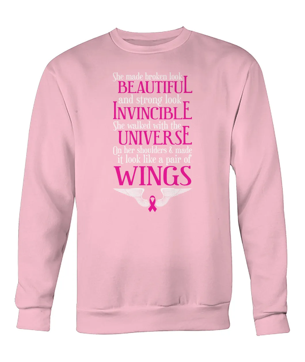 She Made Broken Look Beautiful Hoodies and Sweatshirts