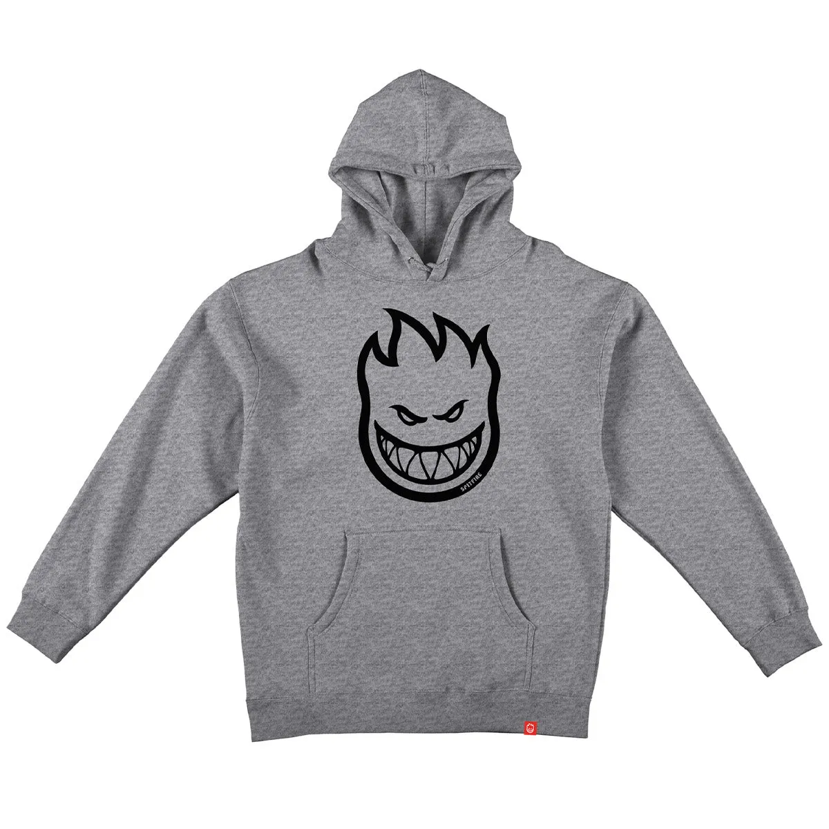 Spitfire - Bighead Youth Hoodie Grey Heather/Black