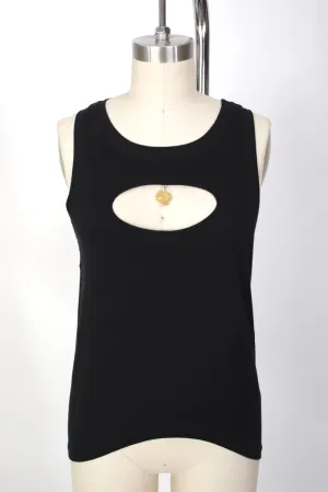 S/S 2007 Chanel Logo Cutout Top
