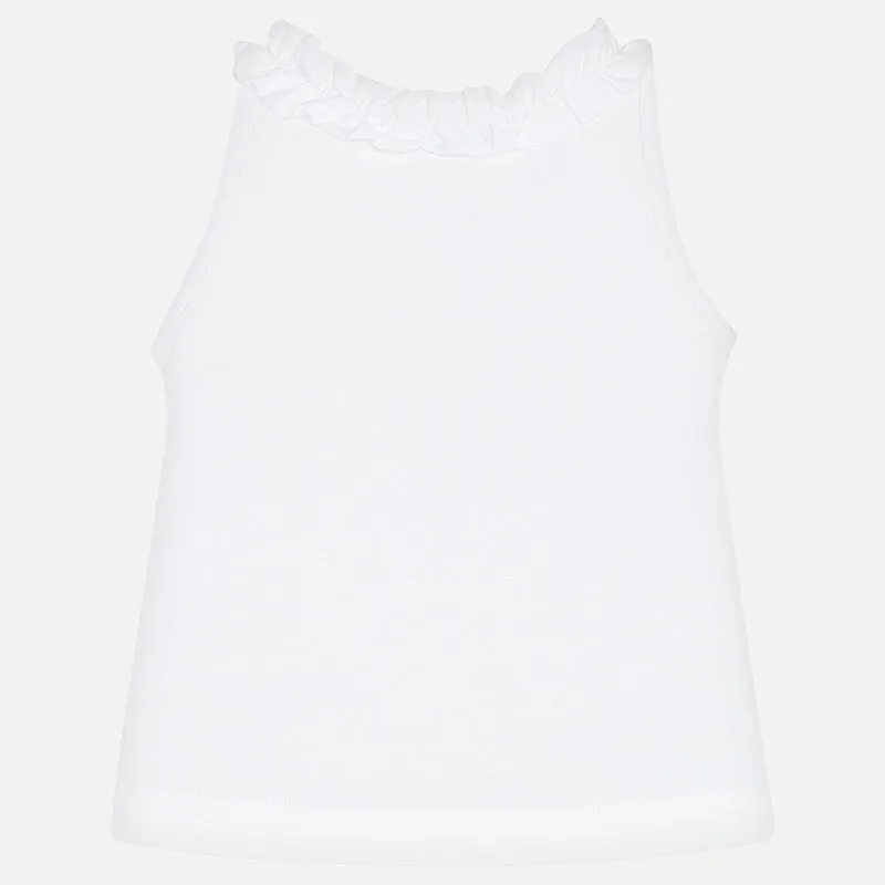 SS20 Mayoral Girls White Toucan Print Top 3025