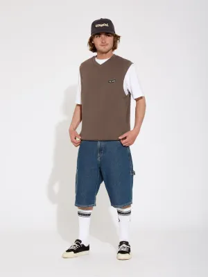 Sweat sans Manches - BURRO BROWN