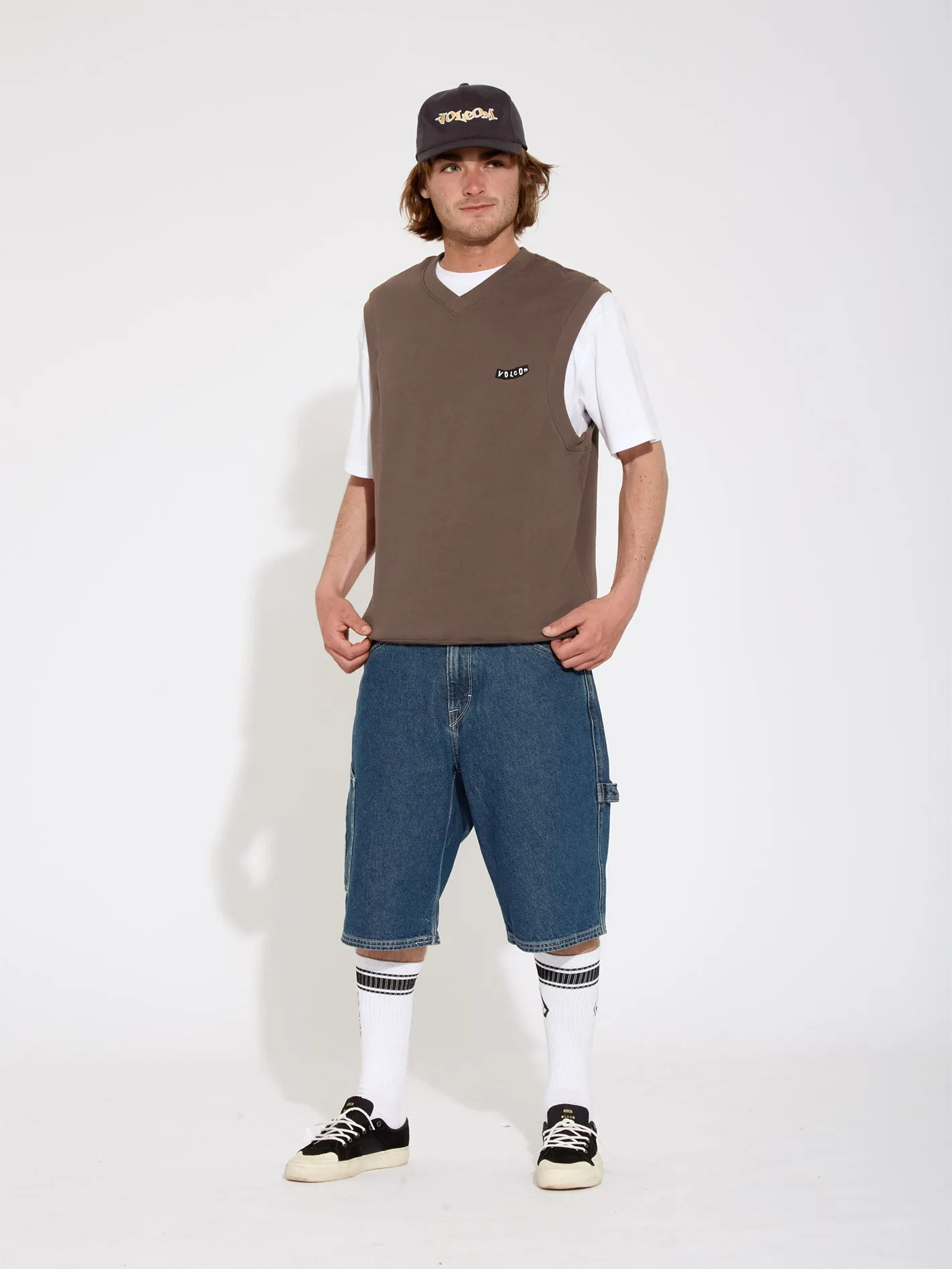 Sweat sans Manches - BURRO BROWN