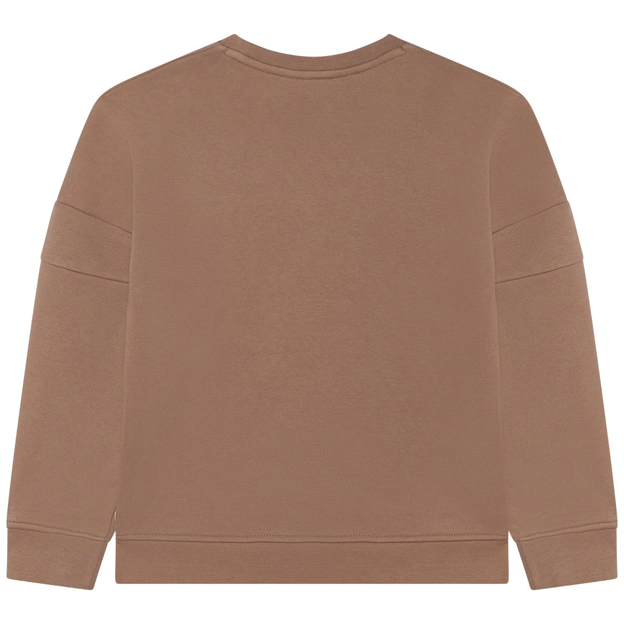 Sweatshirt In Cotton Blend - Stone