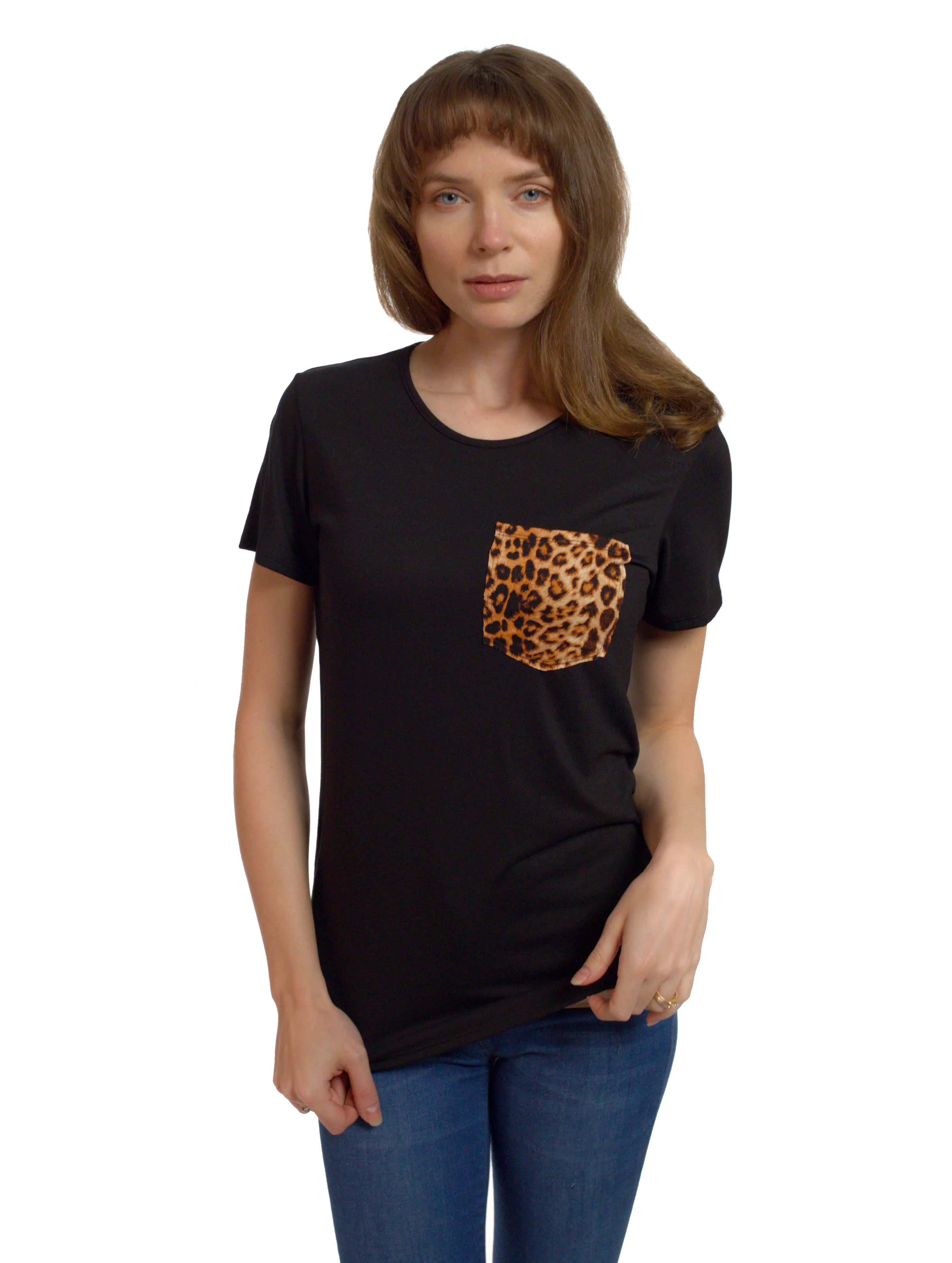 T-shirt Round Neck with Pocket