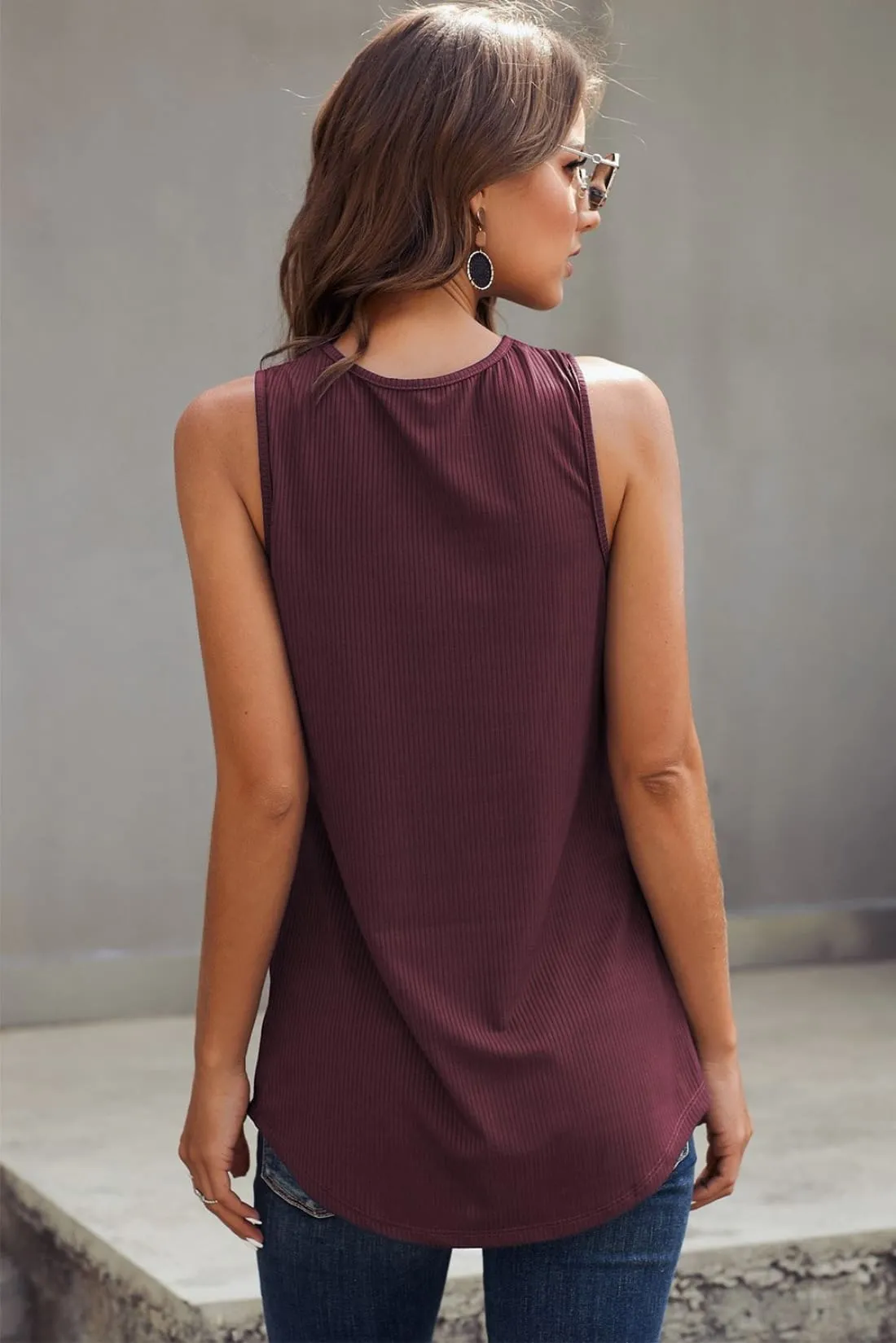 The 3 Button Tank - Limited Quantities