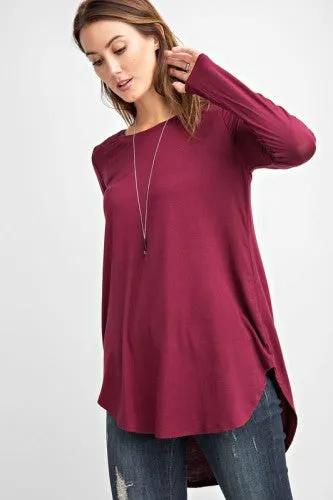The Fave Basic Round Neck L/S Top