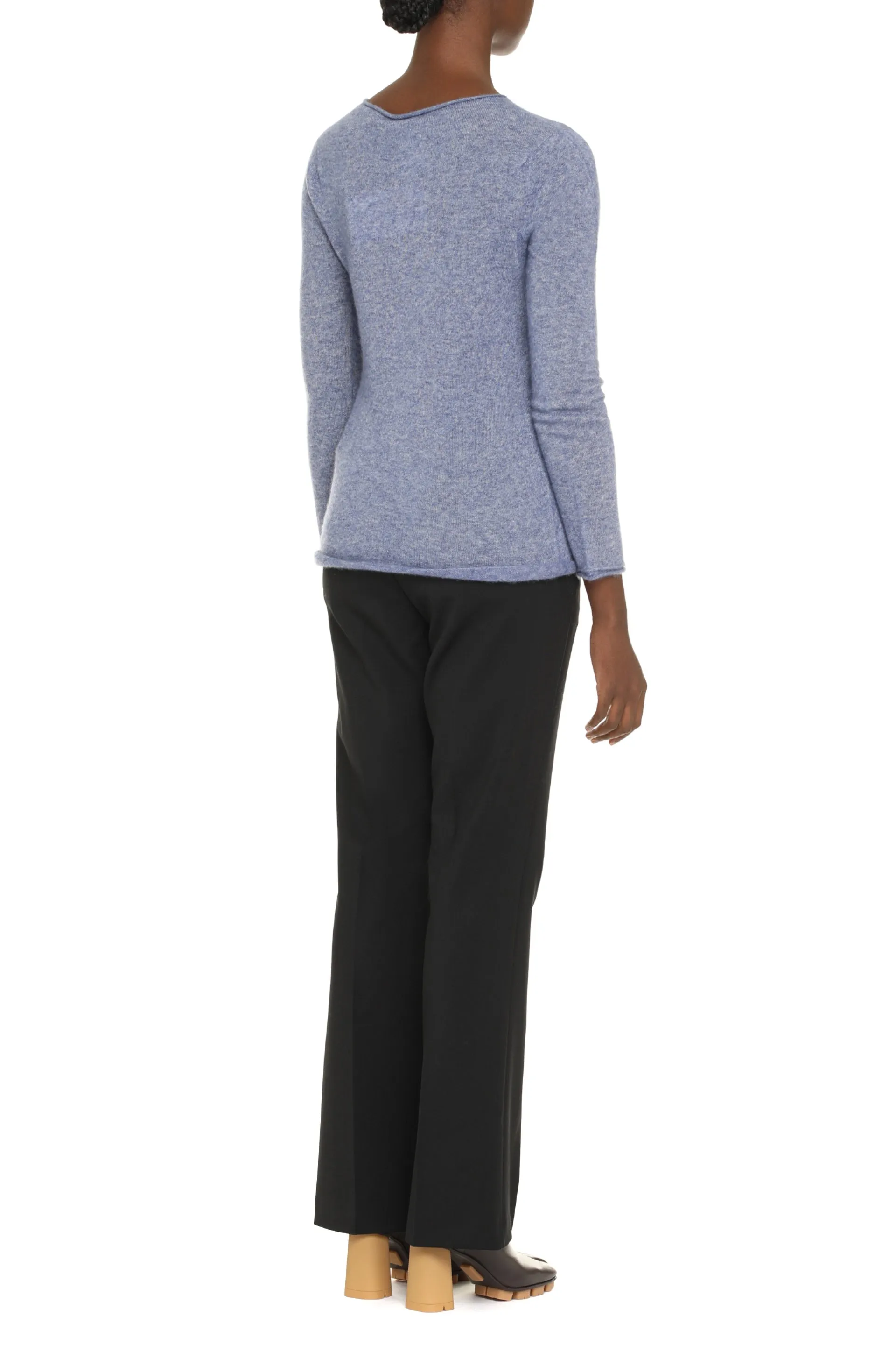 THE (Knit) - Silk-cashmere blend pullover