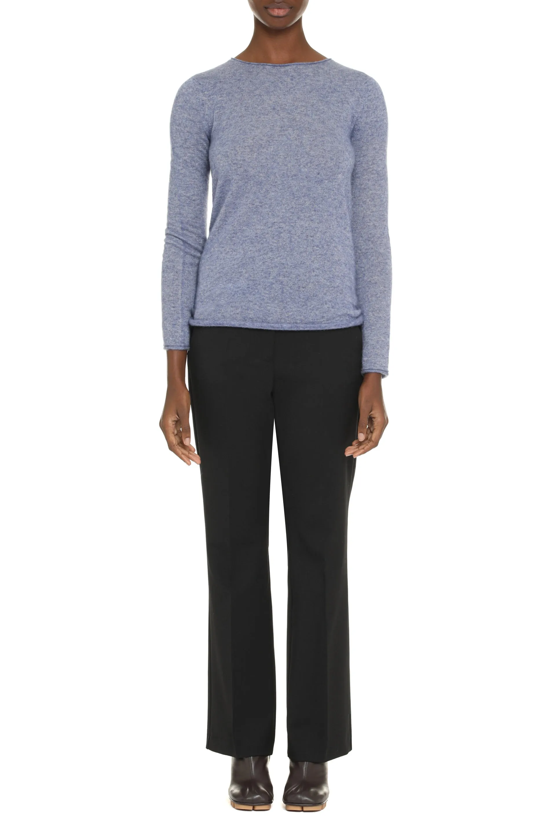 THE (Knit) - Silk-cashmere blend pullover