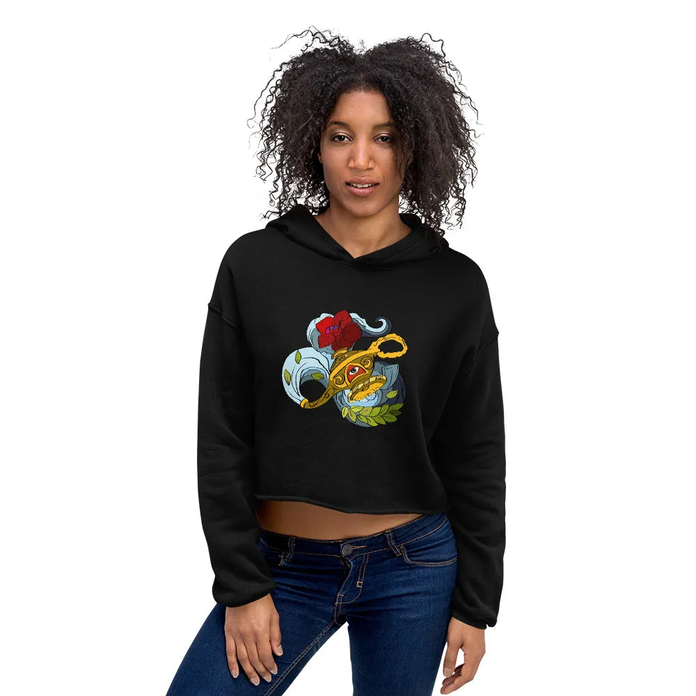 Three Wishes Cropped Hoodie