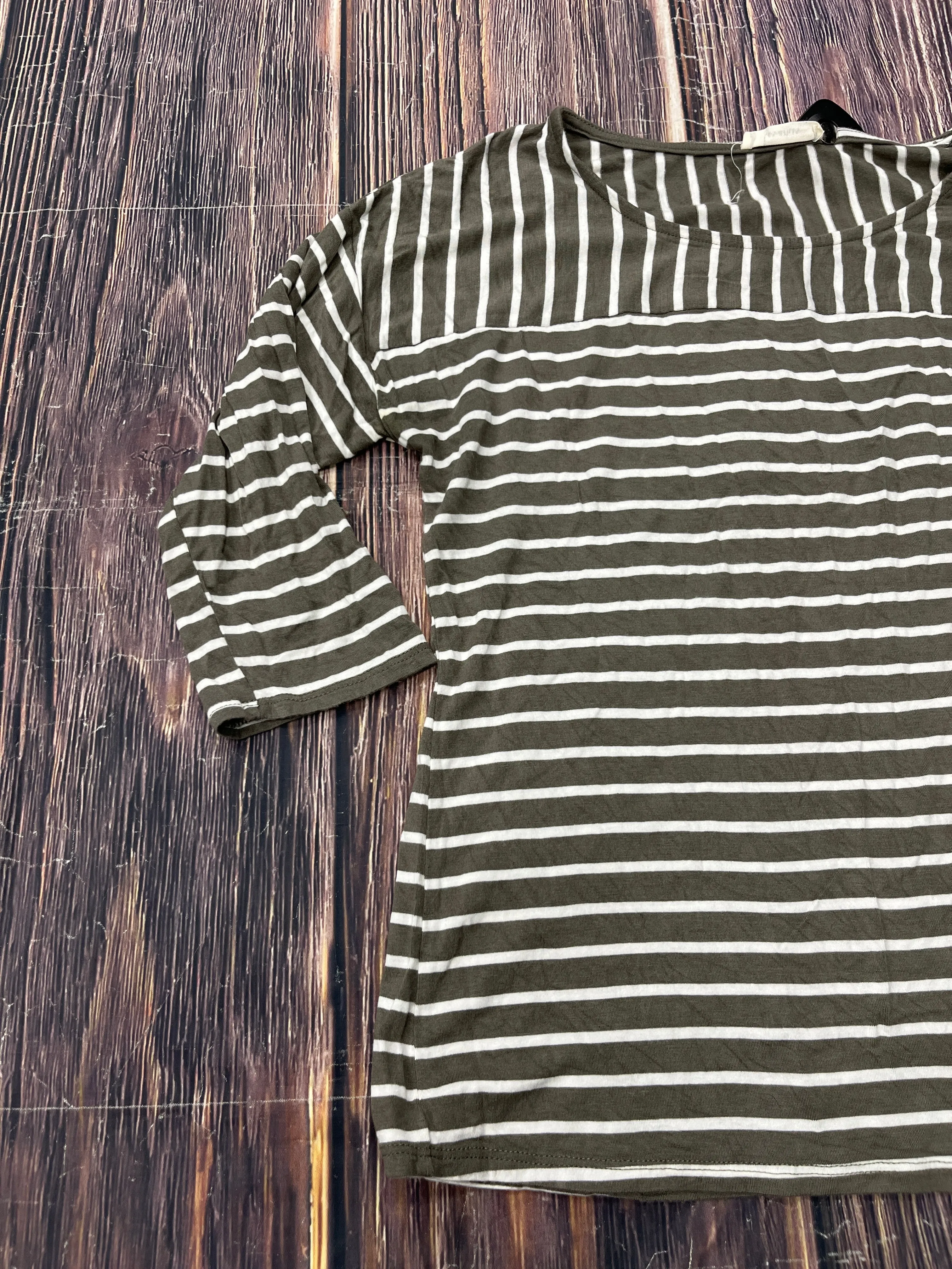 Top Long Sleeve Basic By Clothes Mentor In Green, Size: S