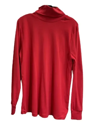 Top Long Sleeve Basic By Clothes Mentor In Orange, Size: L