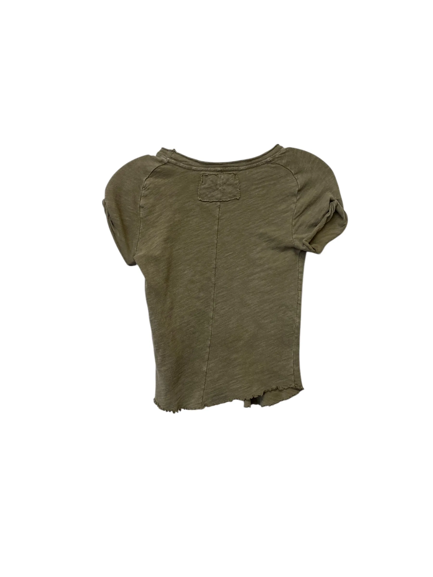 Top Short Sleeve Basic By We The Free In Brown, Size: Xs