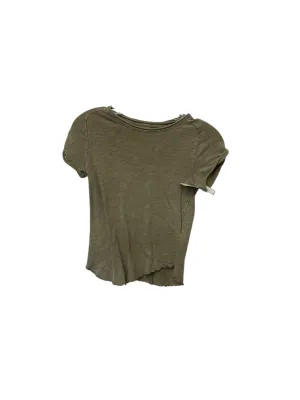 Top Short Sleeve Basic By We The Free In Brown, Size: Xs