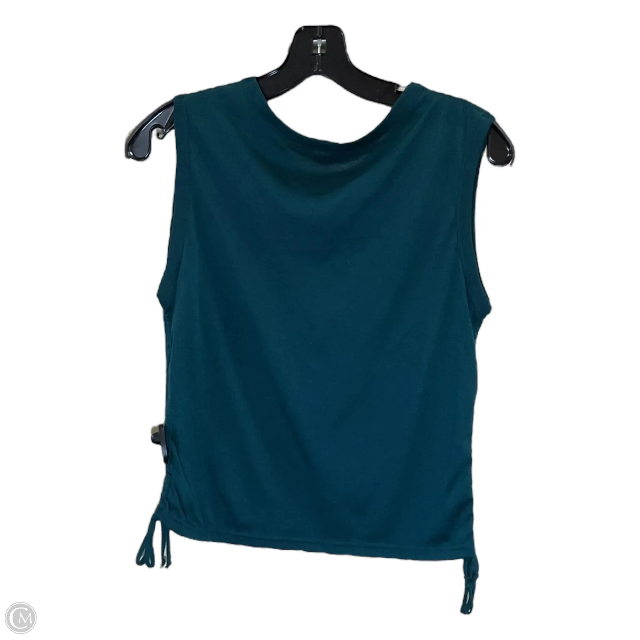 Top Sleeveless By Clothes Mentor In Green, Size: M