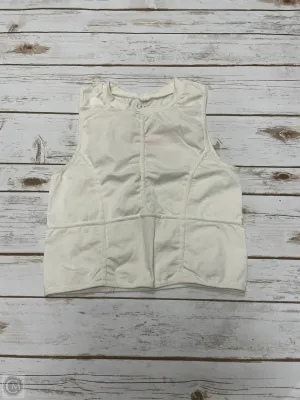 Top Sleeveless By Cme In Cream, Size: Xs