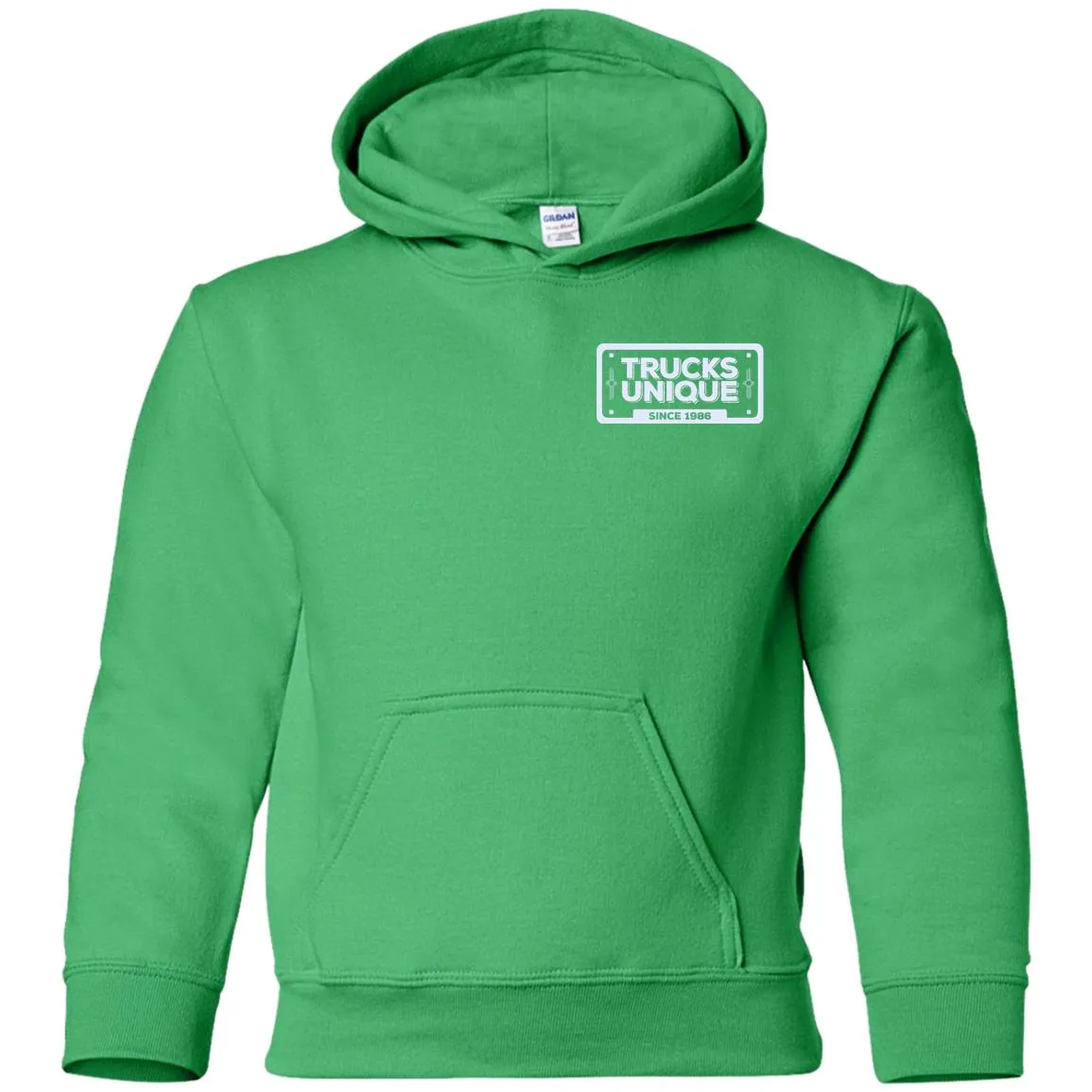 Trucks Unique 2-side print G185B Gildan Youth Pullover Hoodie