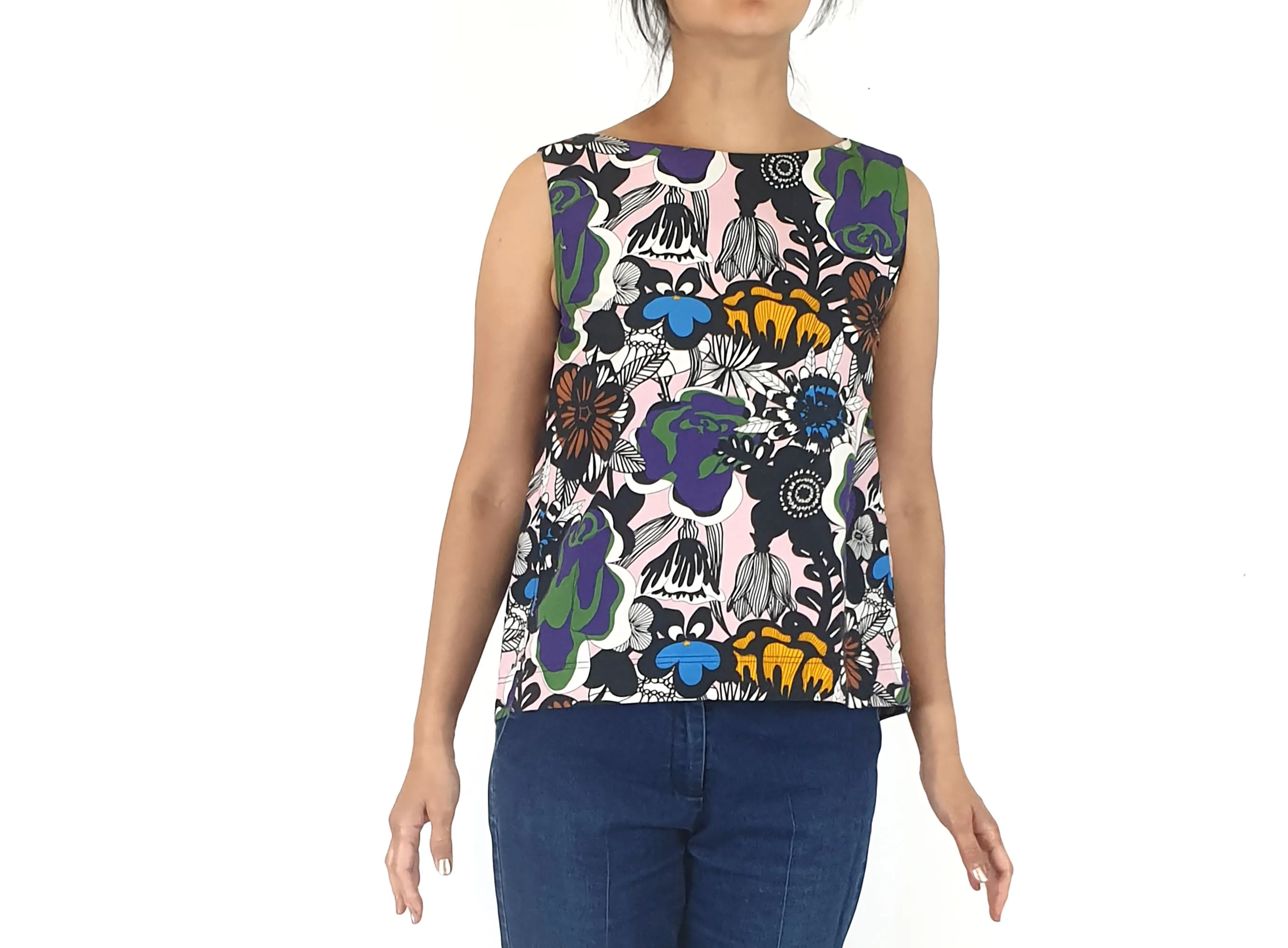 Uniqlo   Marimekko unique print top size small
