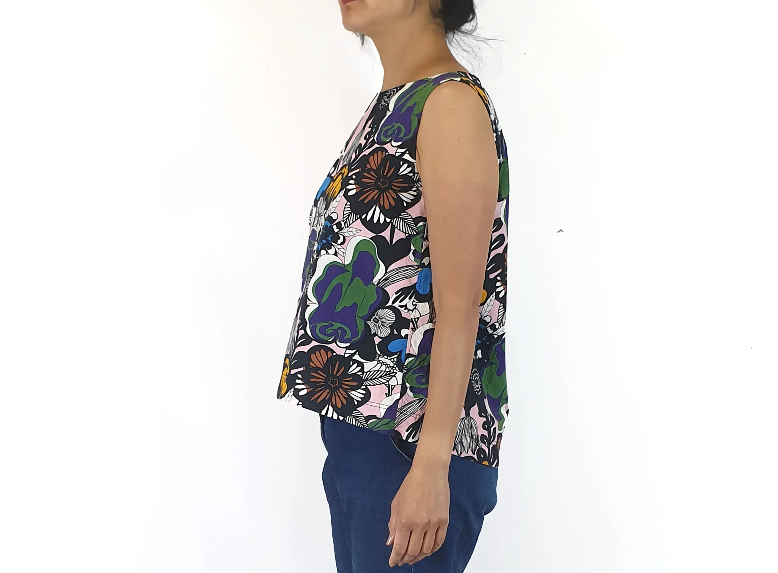 Uniqlo   Marimekko unique print top size small