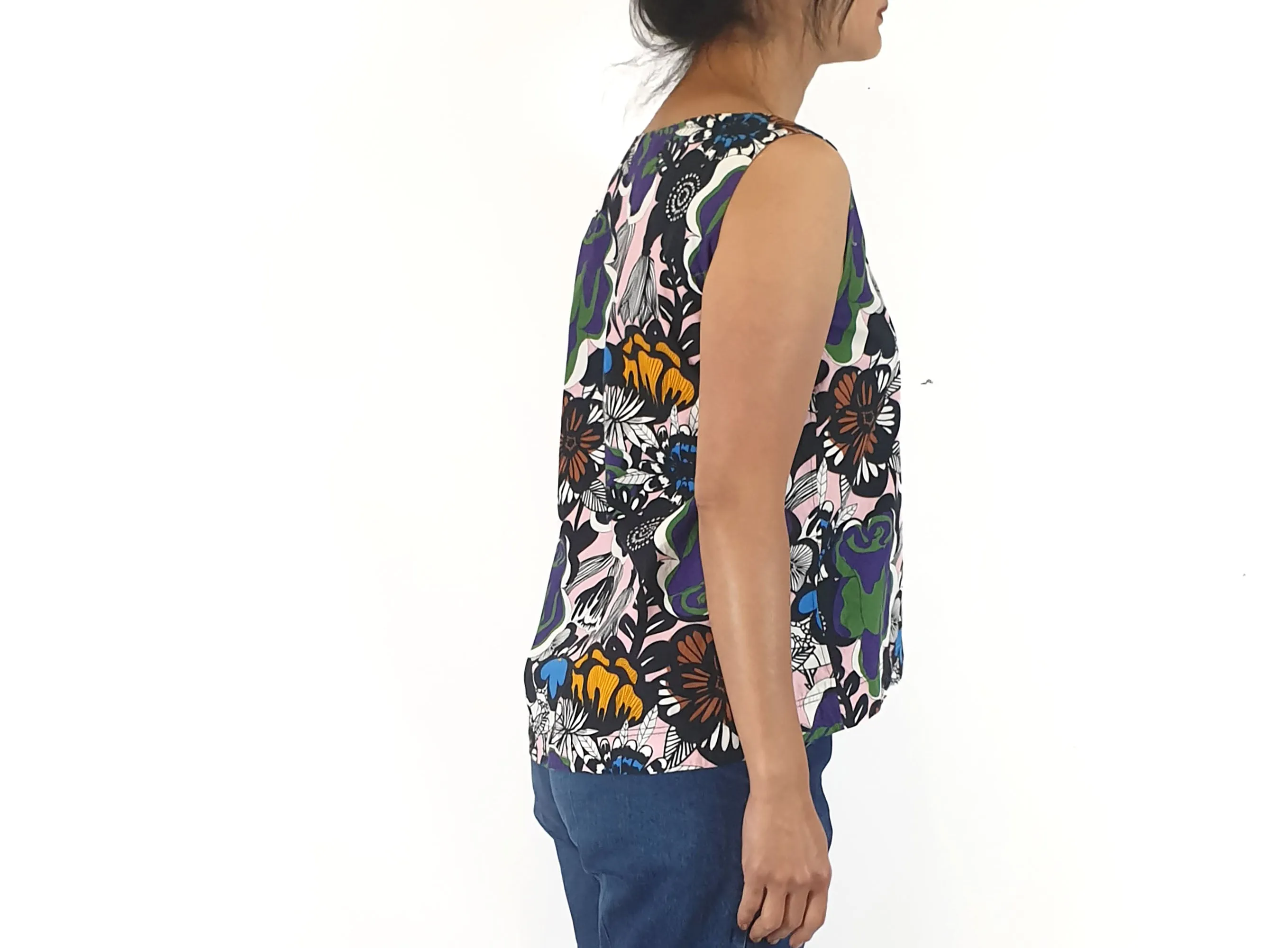 Uniqlo   Marimekko unique print top size small