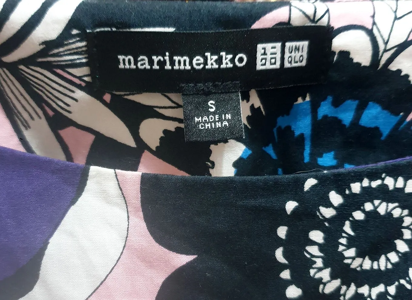 Uniqlo   Marimekko unique print top size small