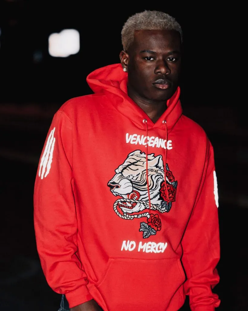 Vengeance/No Mercy Tiger | Red Hoodie