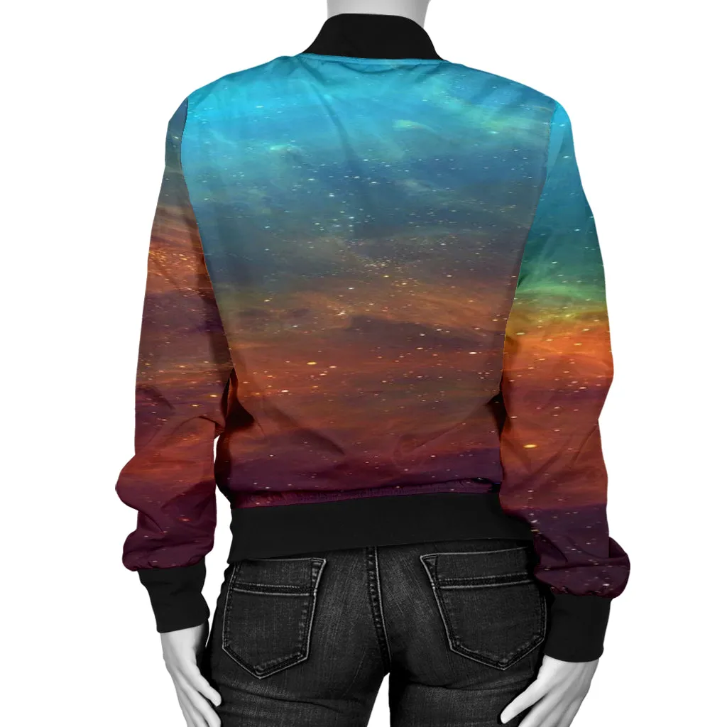 Women's Fire Sparks Bomber Jacket