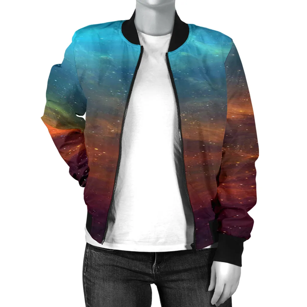 Women's Fire Sparks Bomber Jacket