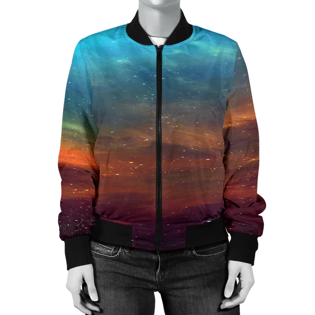 Women's Fire Sparks Bomber Jacket