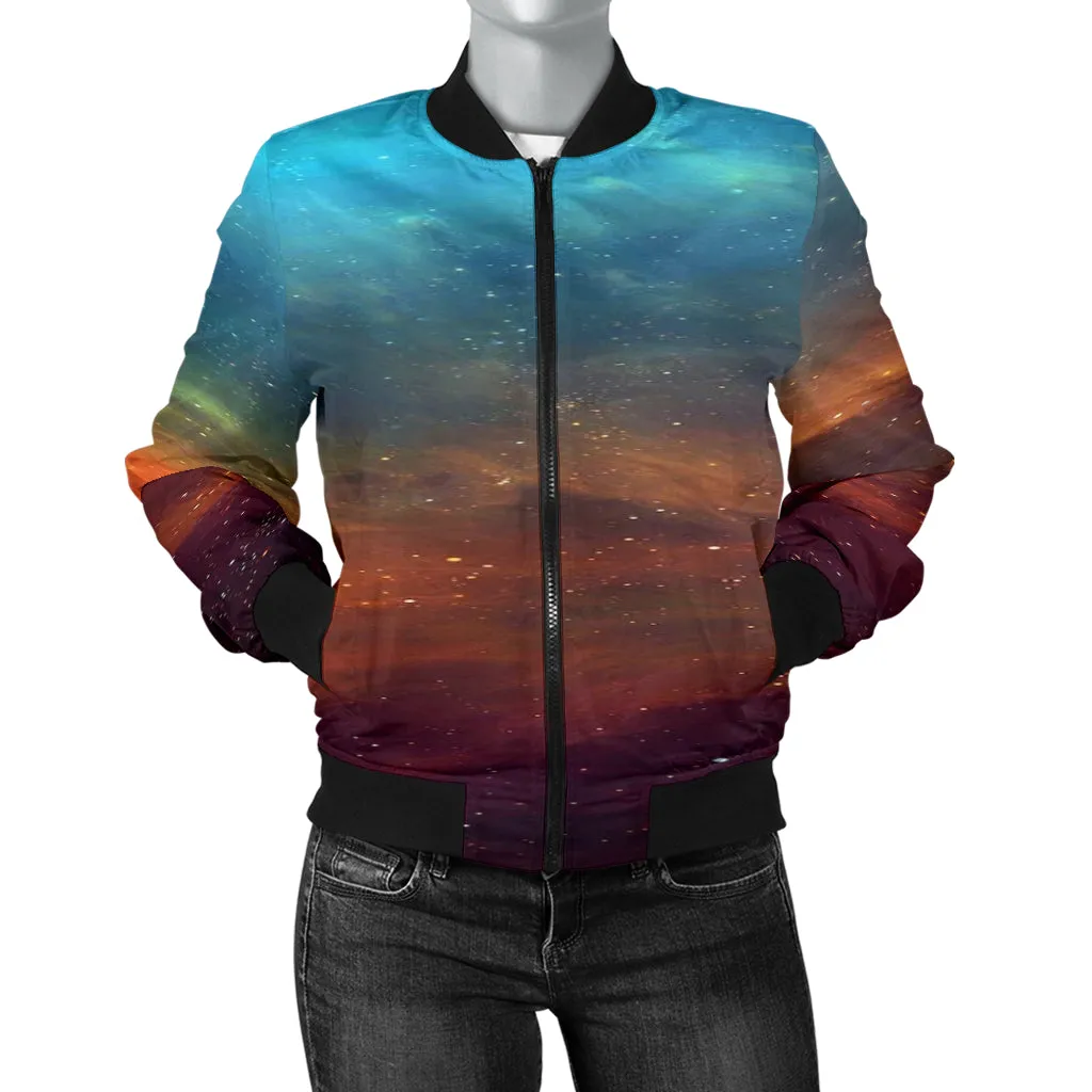 Women's Fire Sparks Bomber Jacket