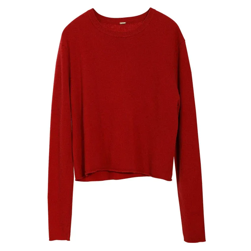 Wool & Cashmere Knitted Sweater