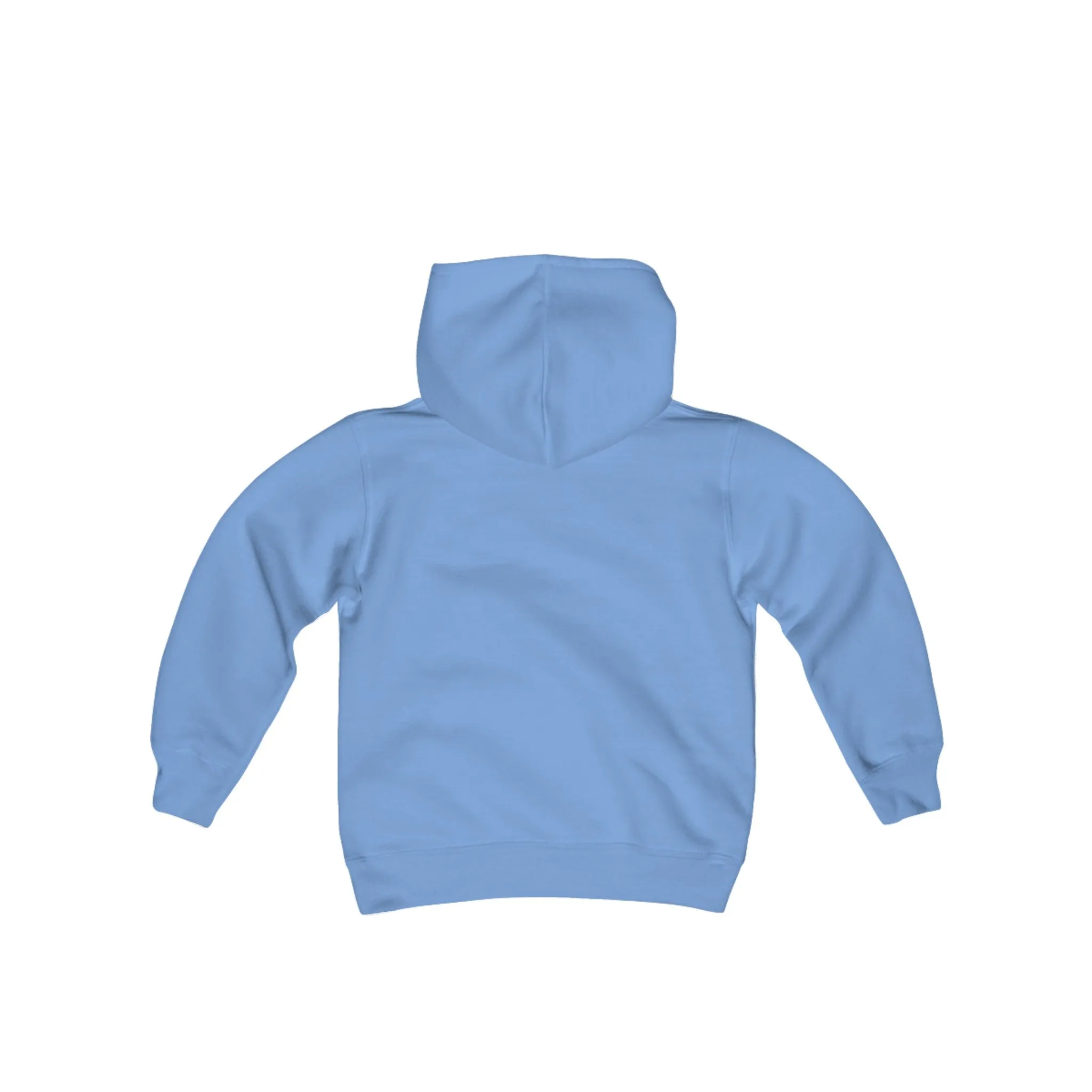 Youth Heavy Blend Curly, Cute, Confident Hooded Sweatshirt